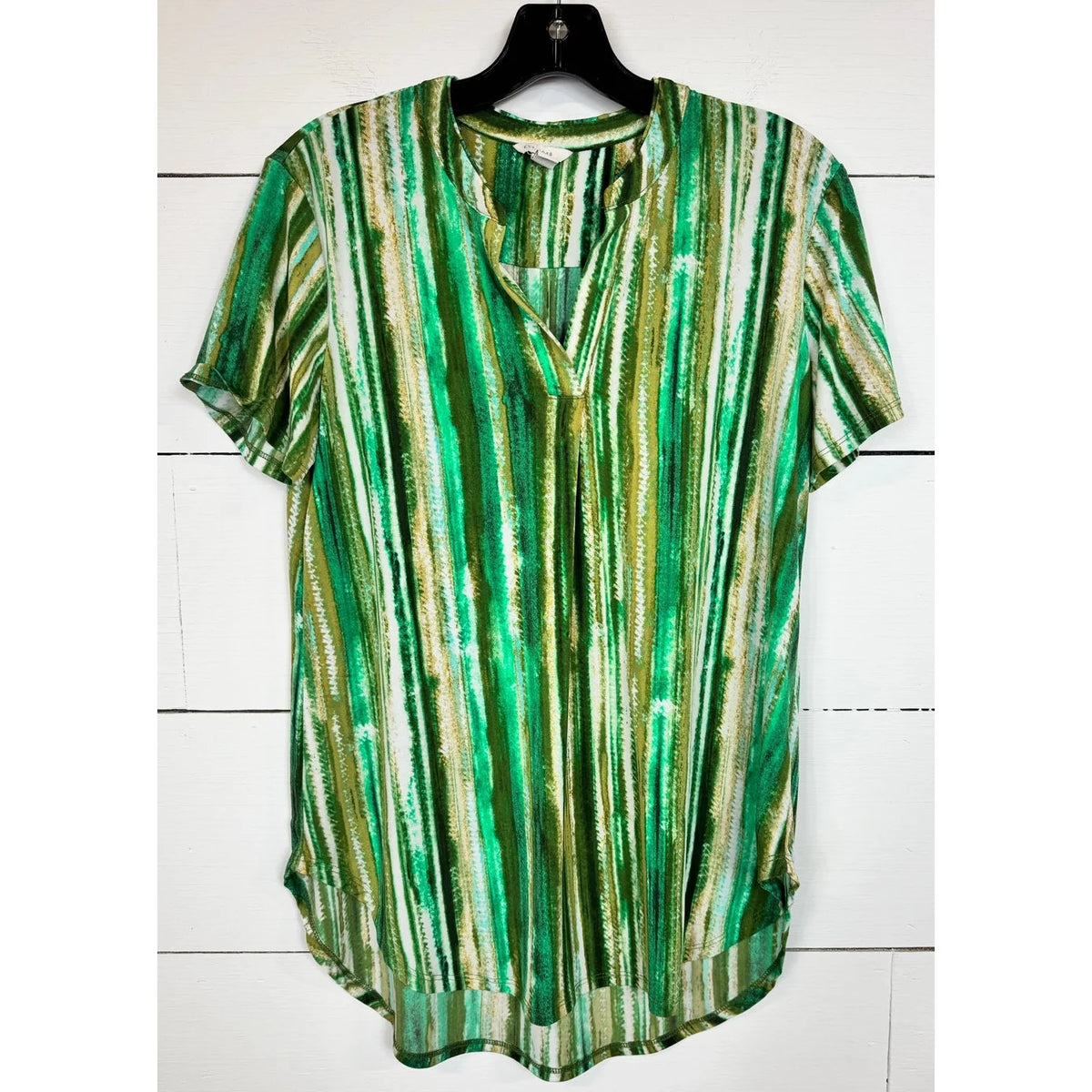 Cato Short Sleeve Blouse Women's Size Small - Image 1