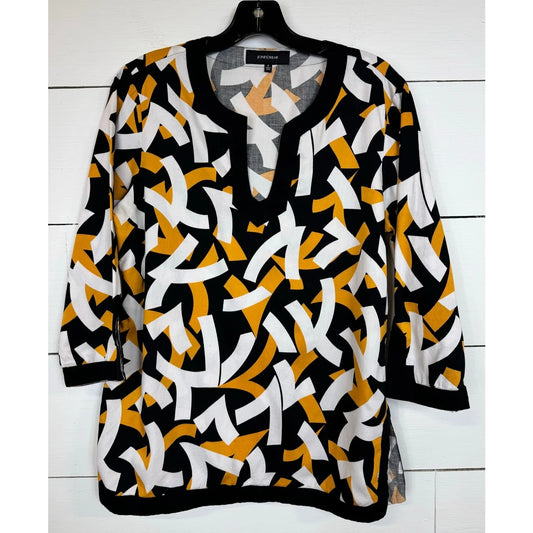 Jones Wear 3/4 Sleeve Blouse Women's Size Medium - Image 1