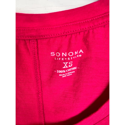 Sonoma Short Sleeve T-Shirt Women's Size XS - Image 3