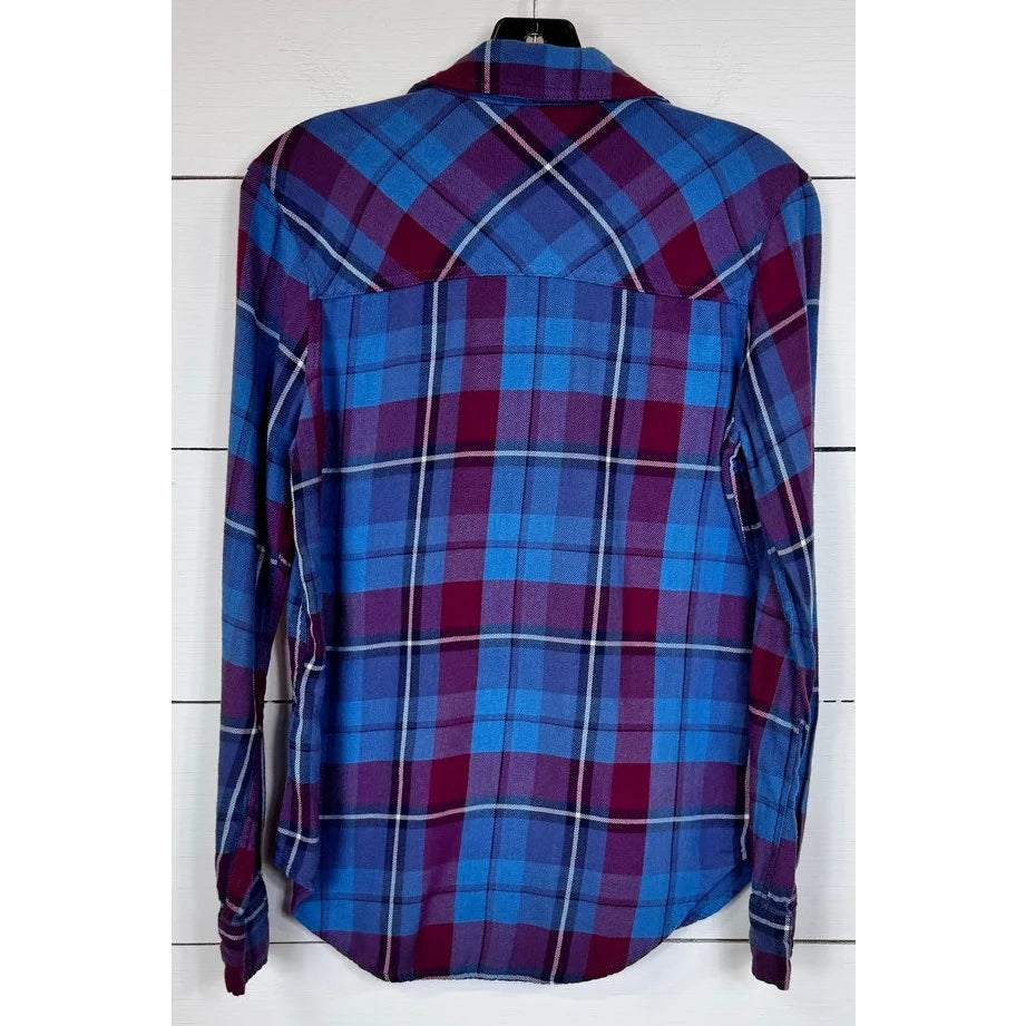 Aeropostale Button Up Shirt Women's Size Medium - Image 2