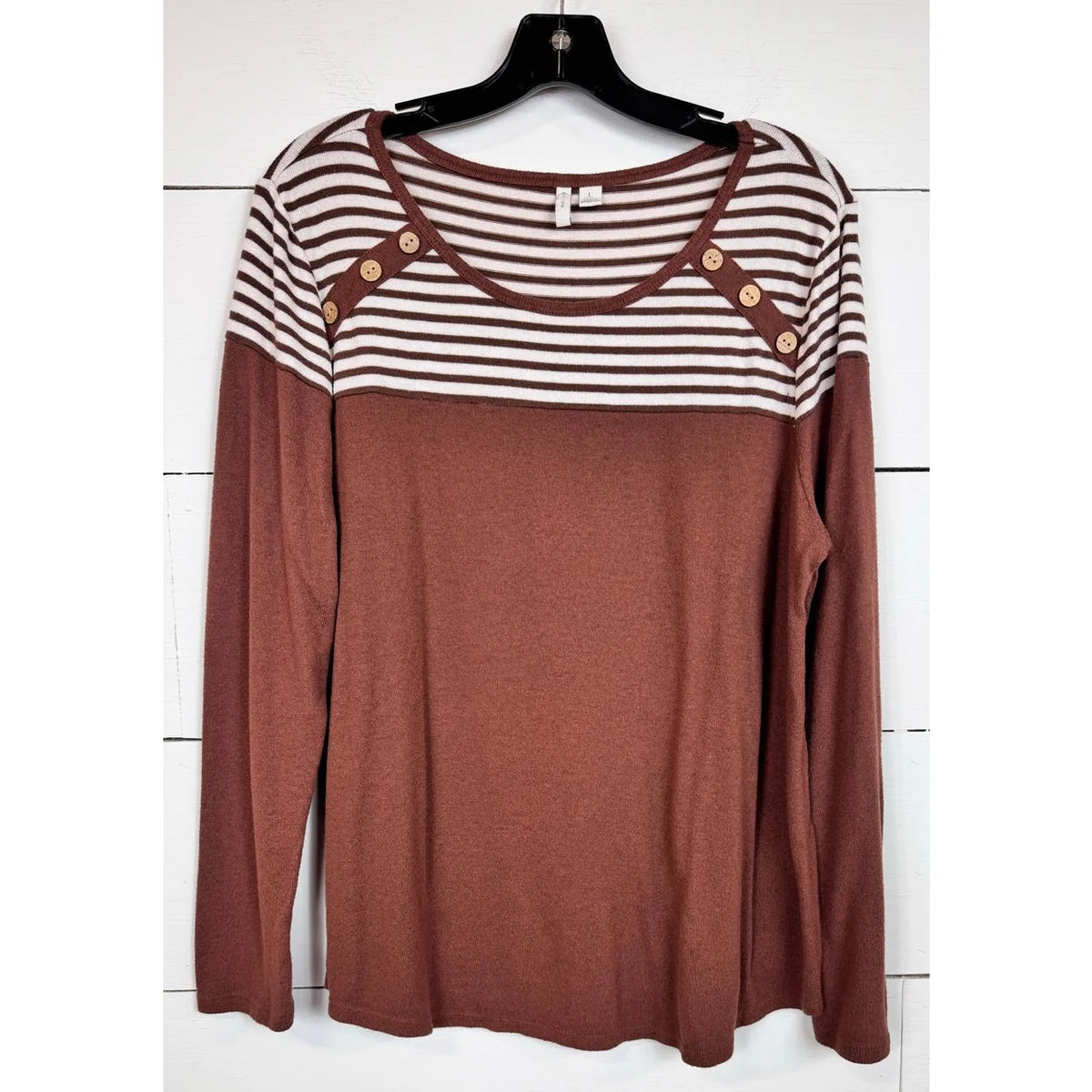 Cato Long Sleeve Blouse Women's Size Large - Image 1