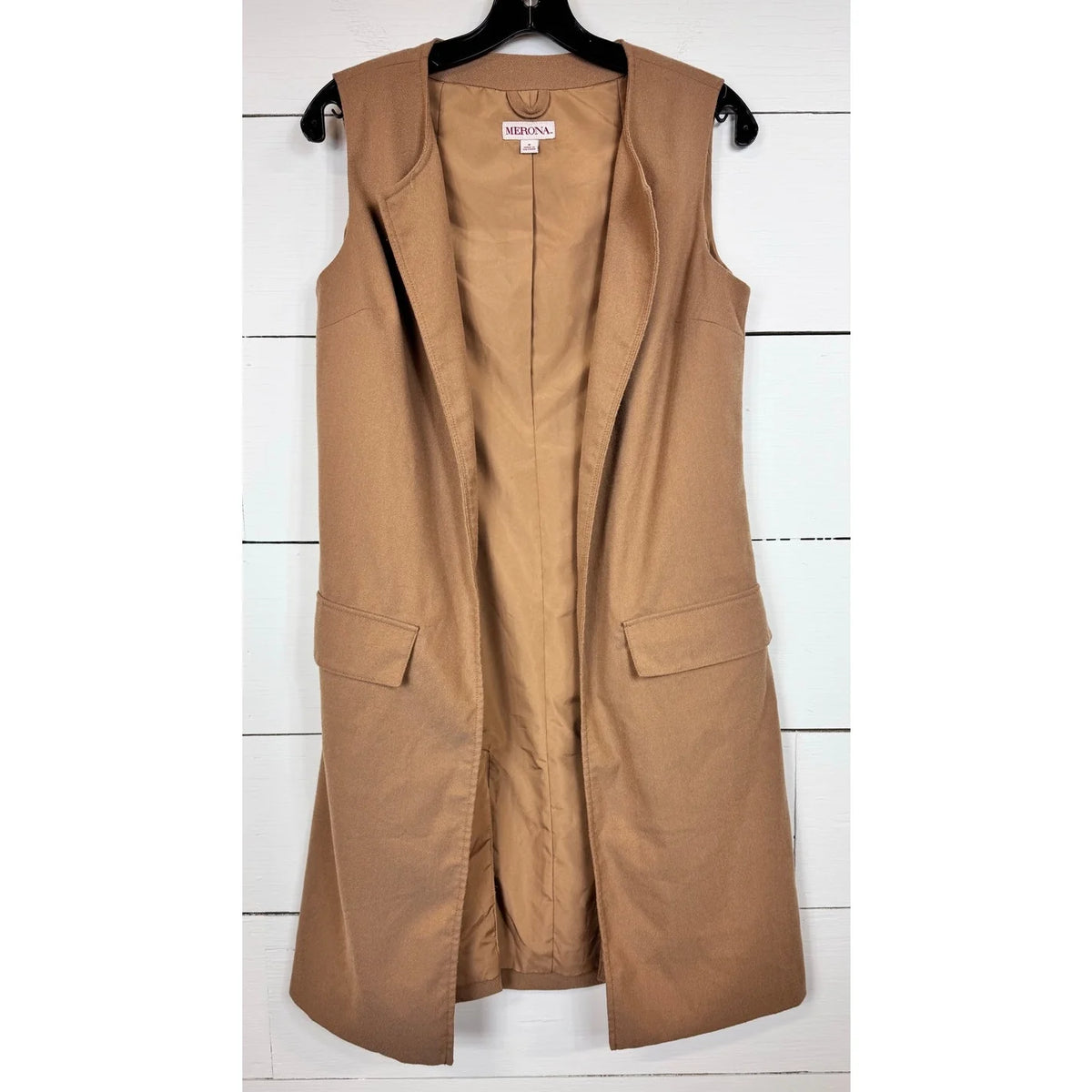 Merona Long Vest Women's Size Small - Image 1