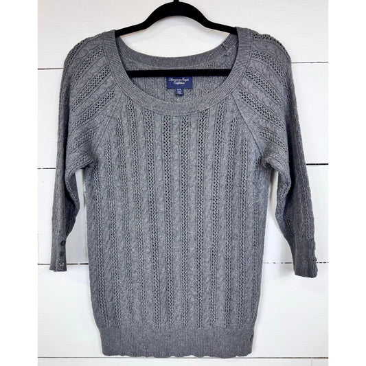 American Eagle Outfitters 3/4 Sleeve Sweater Women's XL - Image 1