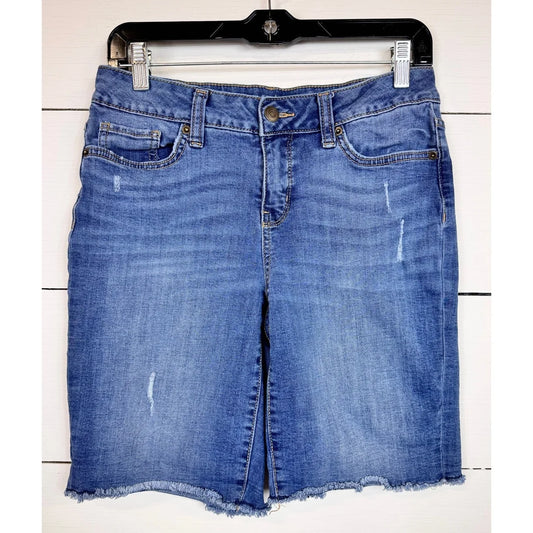 Time and Tru Denim Shorts Women's Size 4 - Image 1
