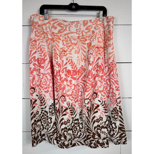 Coldwater Creek Knee Length Skirt Women's Size PXL - Image 1