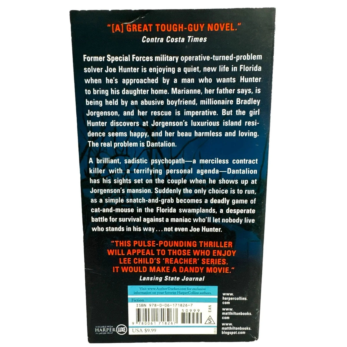 Judgment and Wrath by Matt Hilton (Paperback) - Image 2