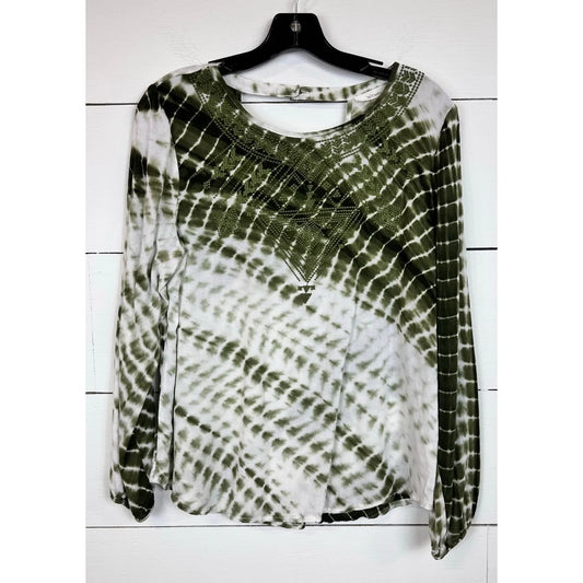 Winwin Long Sleeve Blouse Women's Size Large - Image 1