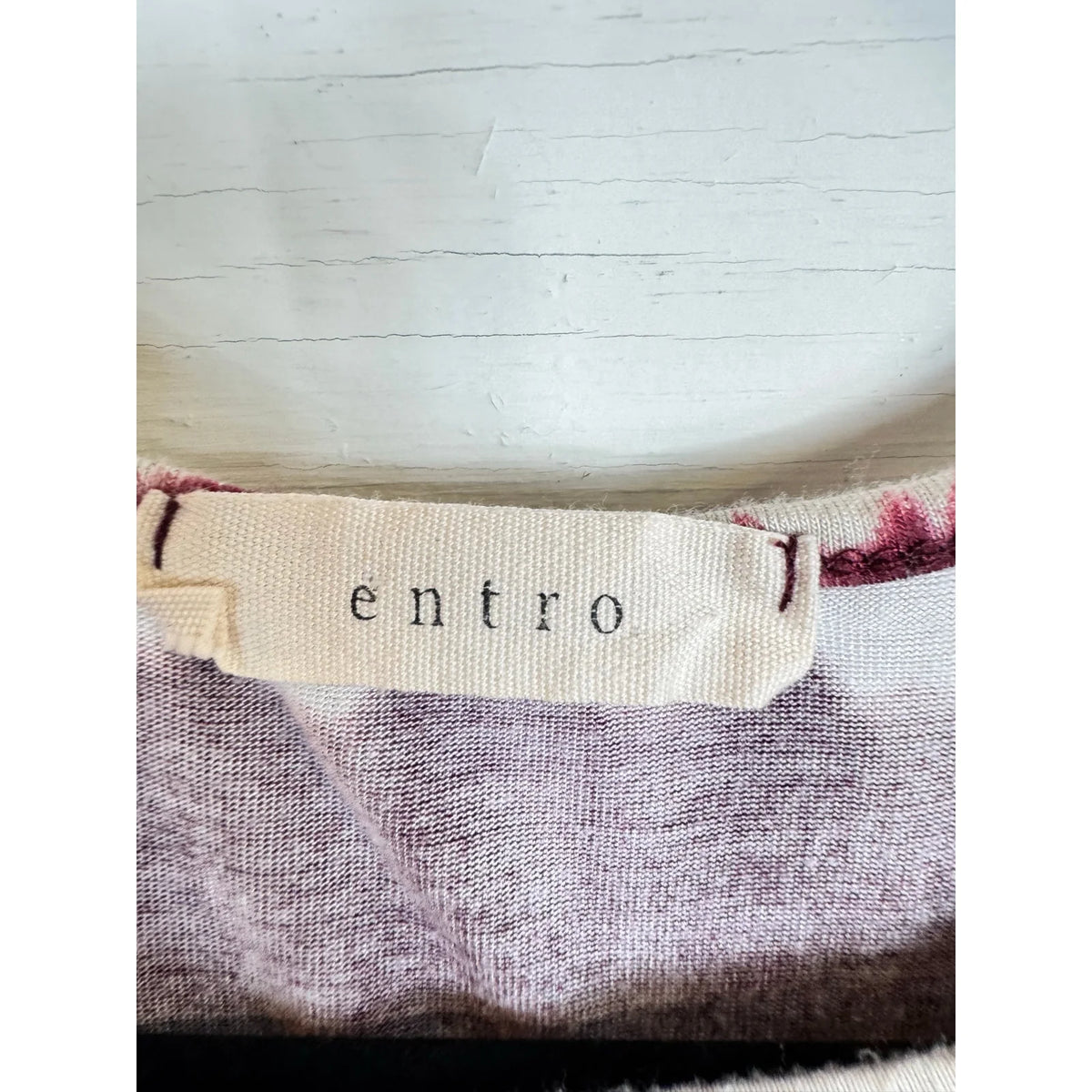 Entro 3/4 Sleeve Blouse Women's Size Small - Image 3