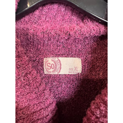 So Long Sleeve Turtleneck Sweater Women's Size XL - Image 3