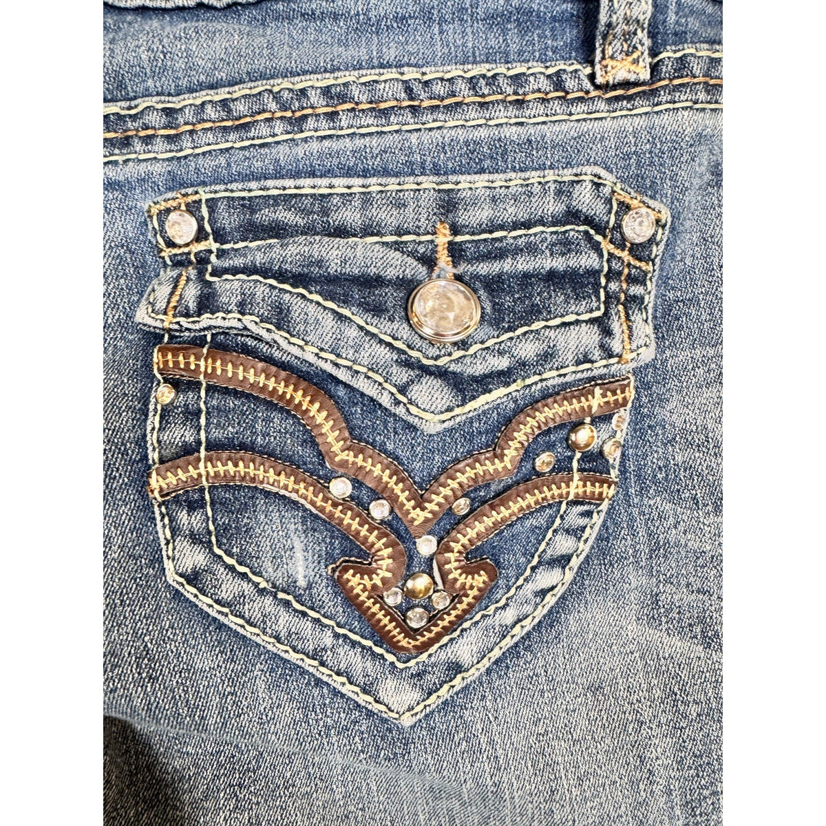 Cato Straight Leg Jeans Women's Size 4 - Image 3