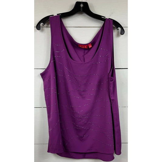 Elle Sleeveless Blouse Women's Size XL - Image 1
