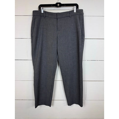 Old Navy Gray Cropped Pants Women's Size 12 - Image 1