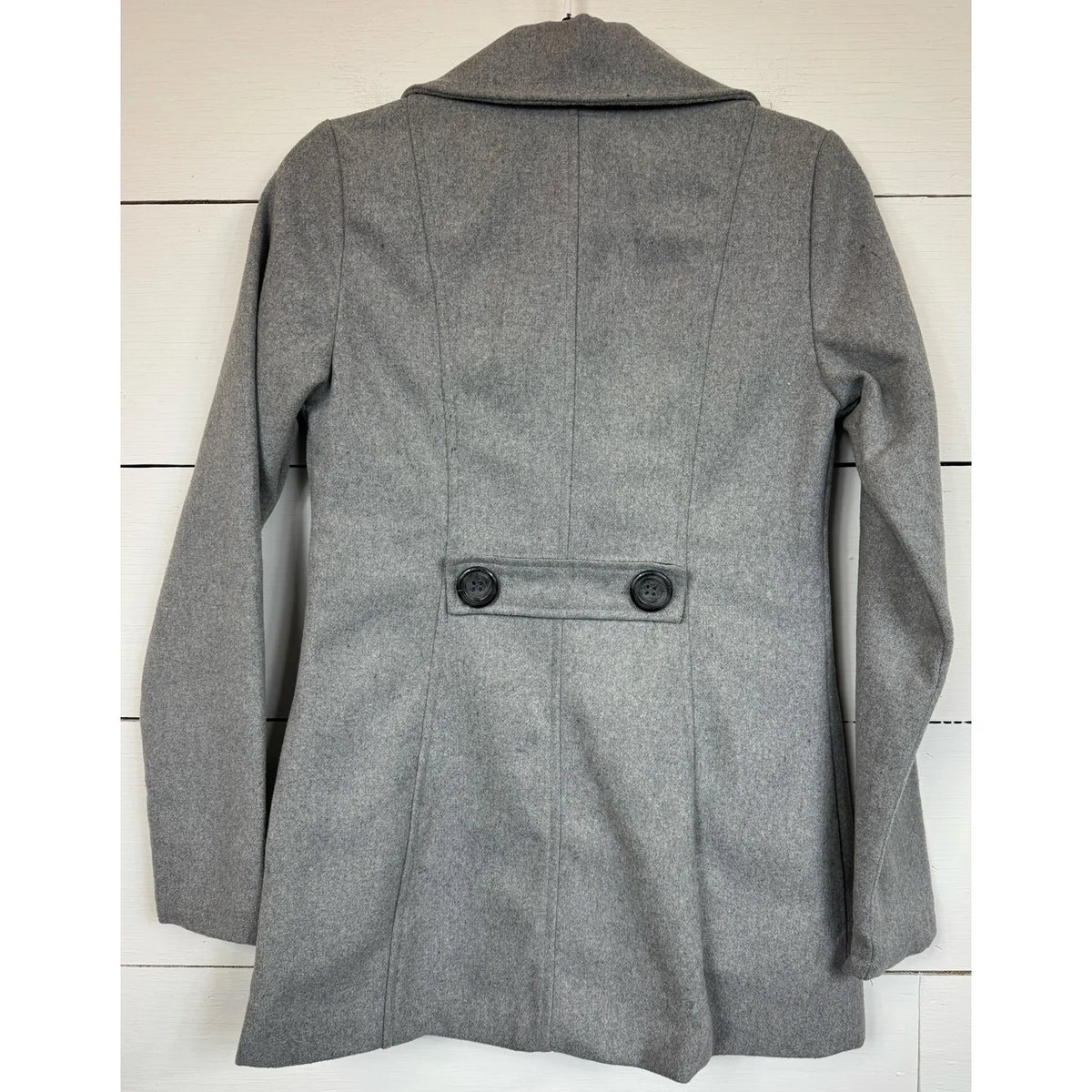 Me Jane Gray Pea Coat Women's Size XS - Image 2