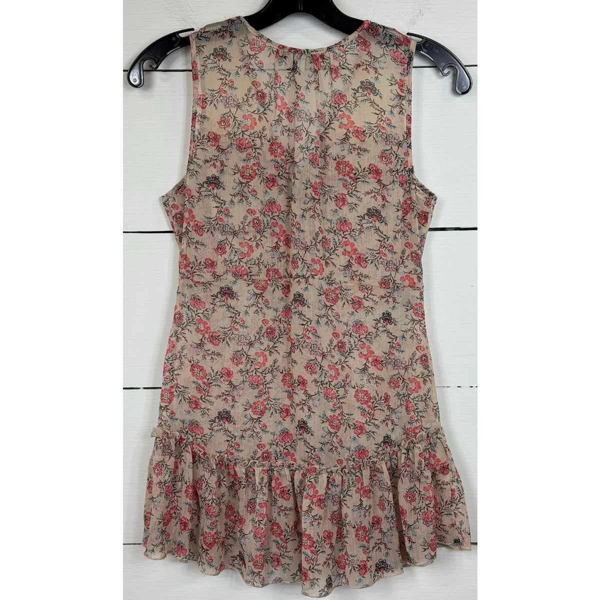 15Firteen Sleeveless Tan Blouse Women's Size Small - Image 2