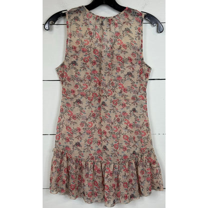 15Firteen Sleeveless Tan Blouse Women's Size Small - Image 2