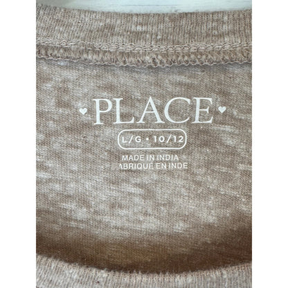 The Children's Place Pink Long Sleeve T-Shirt Girl's Size Large (10/12) - Image 3