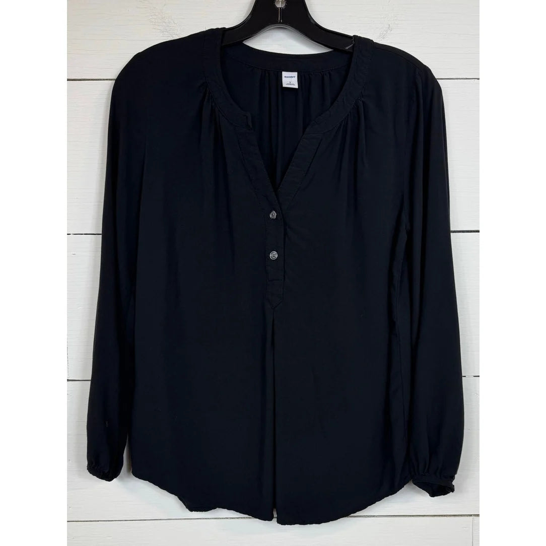 Old Navy Long Sleeve Blouse Women's Size Small - Image 1