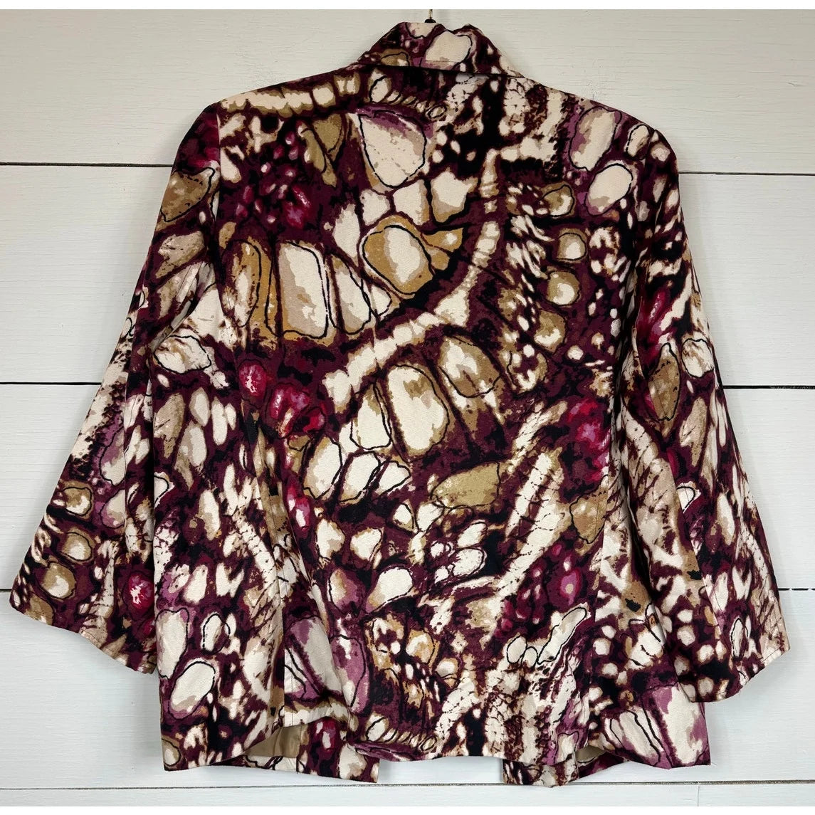 Alfred Dunner 3/4 Sleeve Jacket Women's Size 10 - Image 2