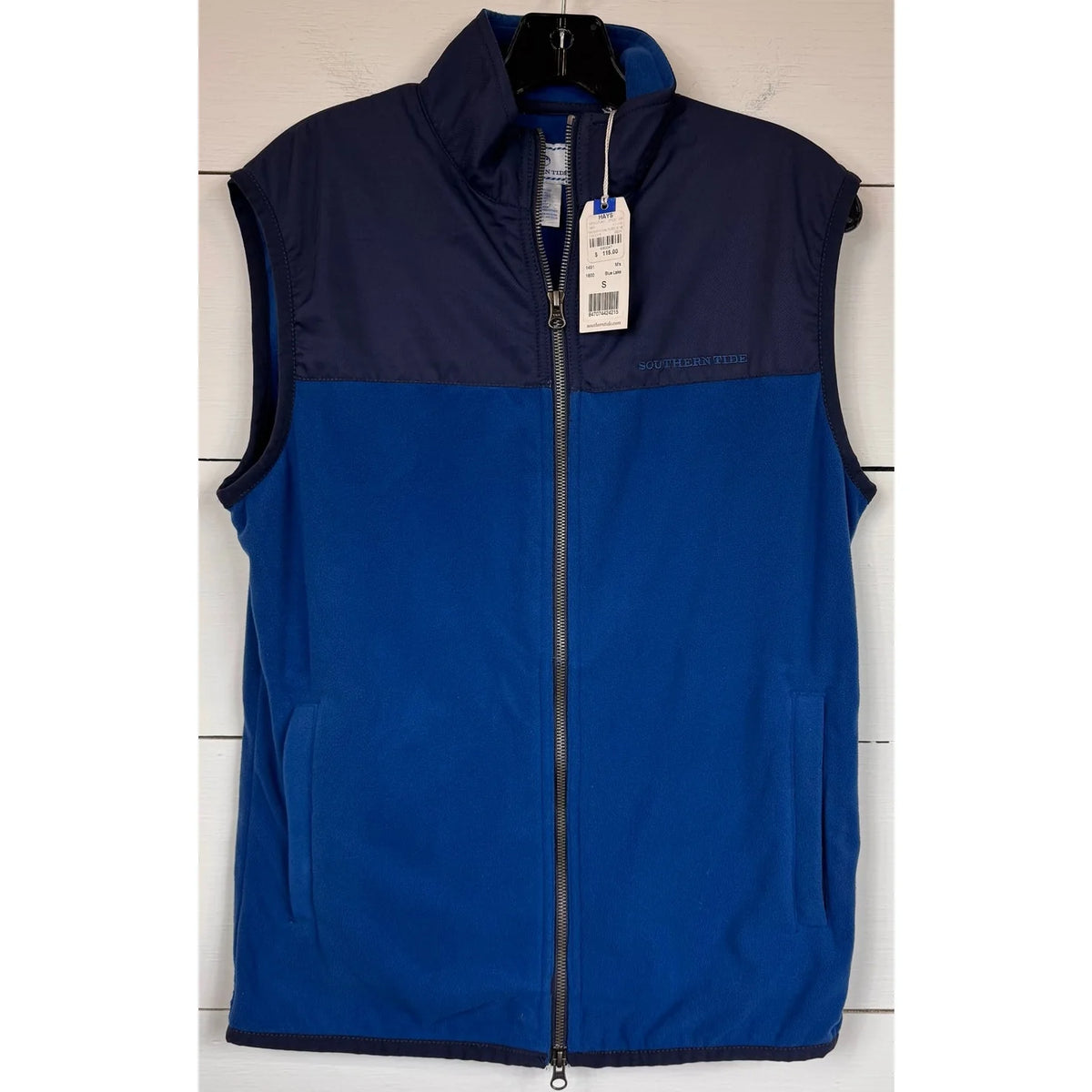 Southern Tide Blue Vest Men's Size Small - Image 1