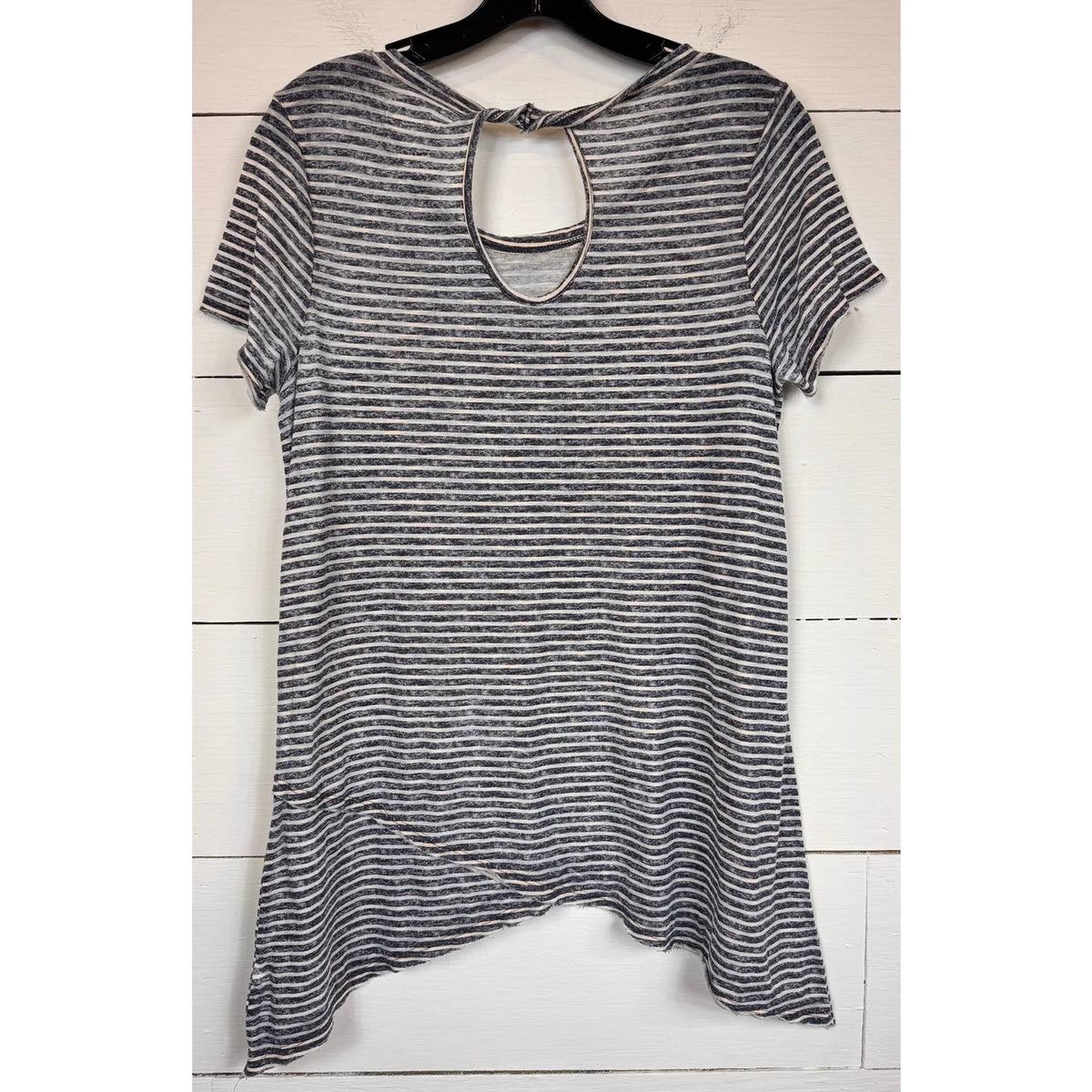 Sonoma Short Sleeve Striped Shirt Women's Size Large - Image 2