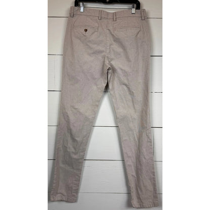 Old Navy Beige Dress Pants Men's Size 32x34 - Image 2