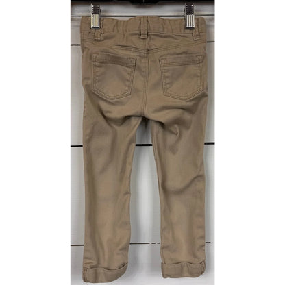 Old Navy Beige Pants Girl's Size 3t - Image 2