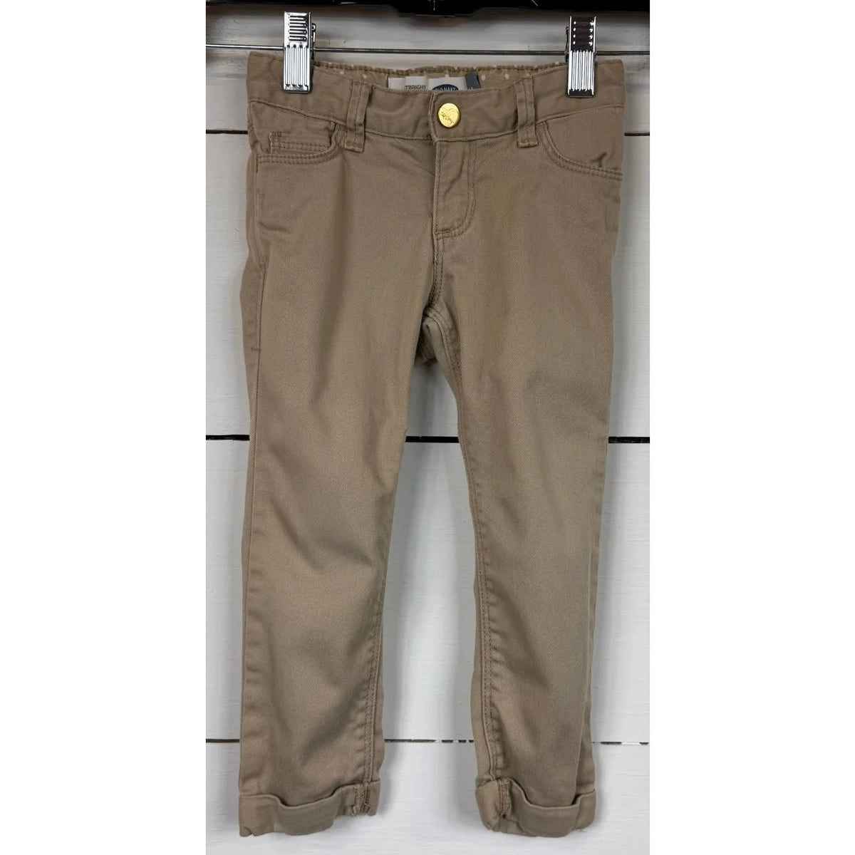 Old Navy Beige Pants Girl's Size 3t - Image 1