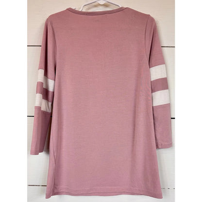 Pink Republic Pink Long Sleeve Shirt Girl's Size Small (7/8) - Image 2