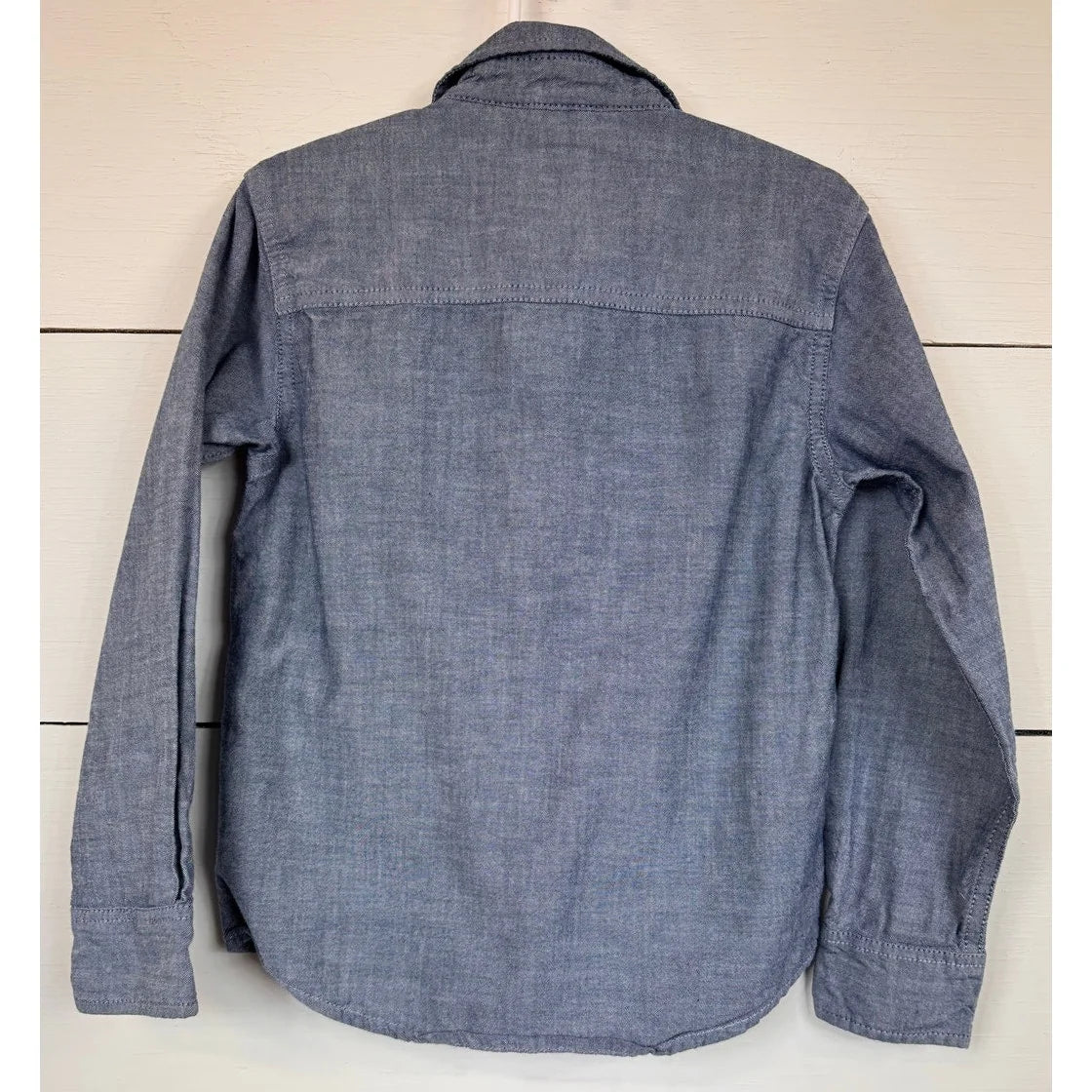 Nautica Long Sleeve Button Up Shirt Boy's Size Large (7) - Image 2