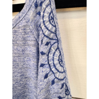 Skies Are Blue Cold Shoulder Blouse Women's Size XL - Image 4