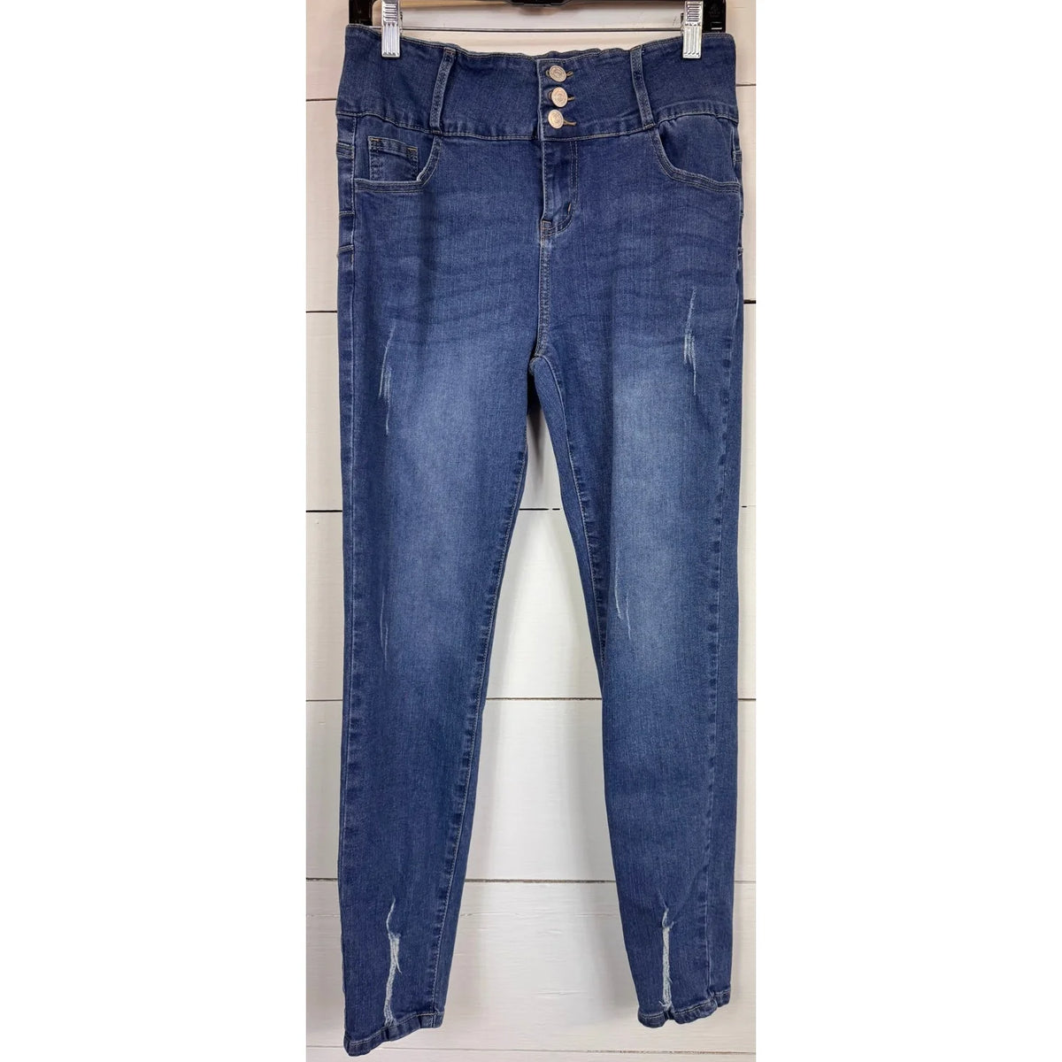 Shein Hish-Rise Skinny Jeans Women's Size Large - Image 1