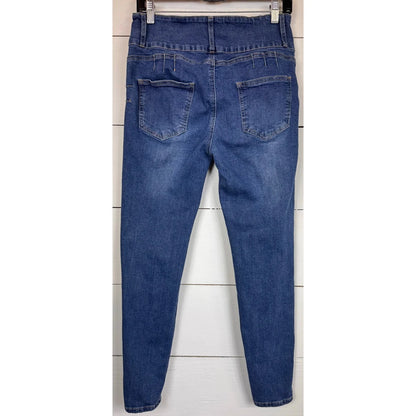 Shein Hish-Rise Skinny Jeans Women's Size Large - Image 2