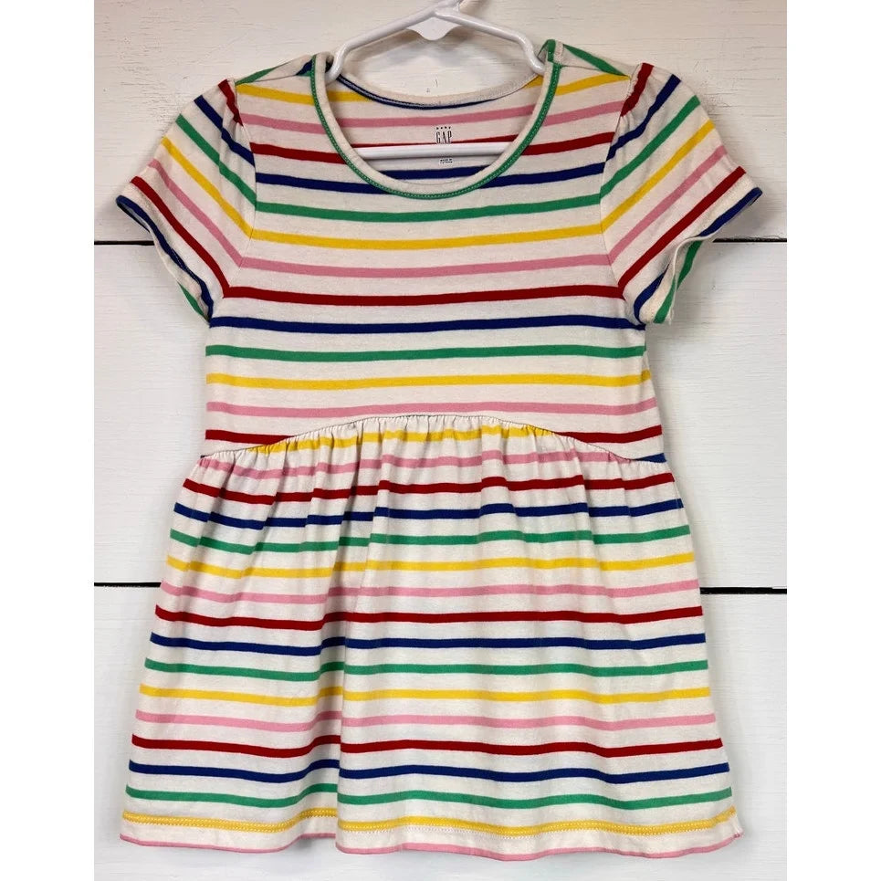 Baby Gap Striped Dress Girl's Size 4 - Image 1