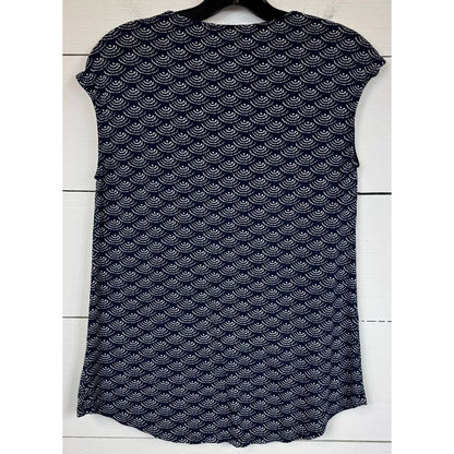Skies Are Blue Sleeveless Blue Blouse Women's Size Medium - Image 2