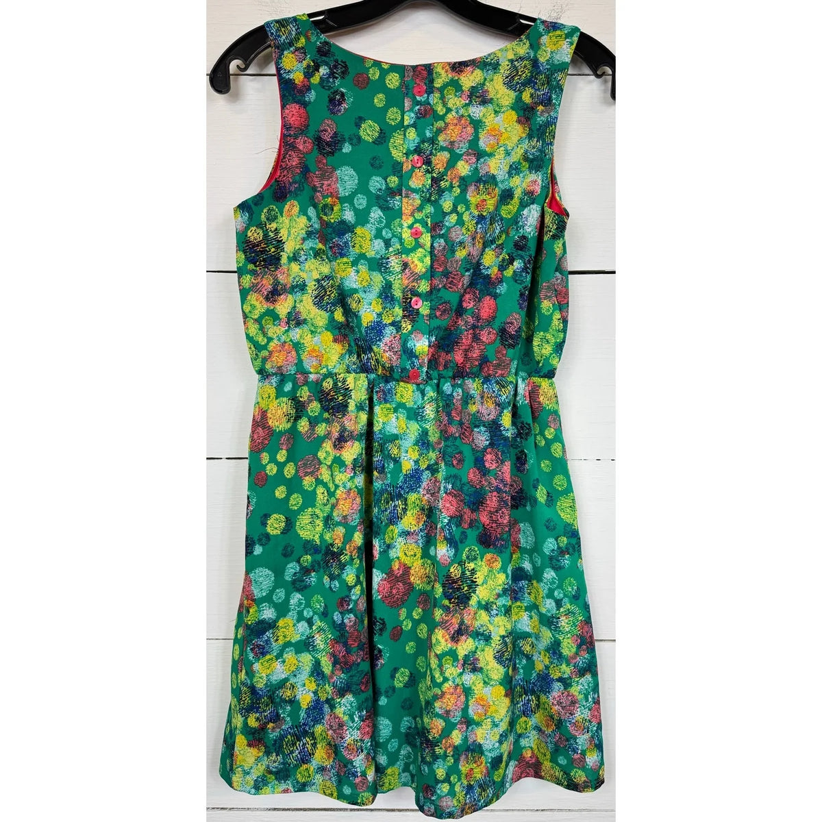 GB Girl's Green Knee Length Dress Girl's Size XL - Image 2