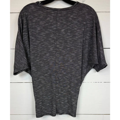 Chance or Fate Gray Short Sleeve Blouse Women's Size XS - Image 2