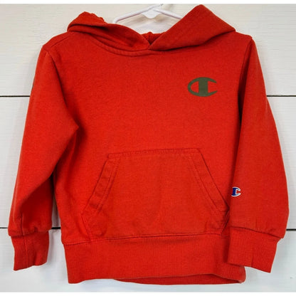Champion Orange Hoodie Boy's Size 4 - Image 1