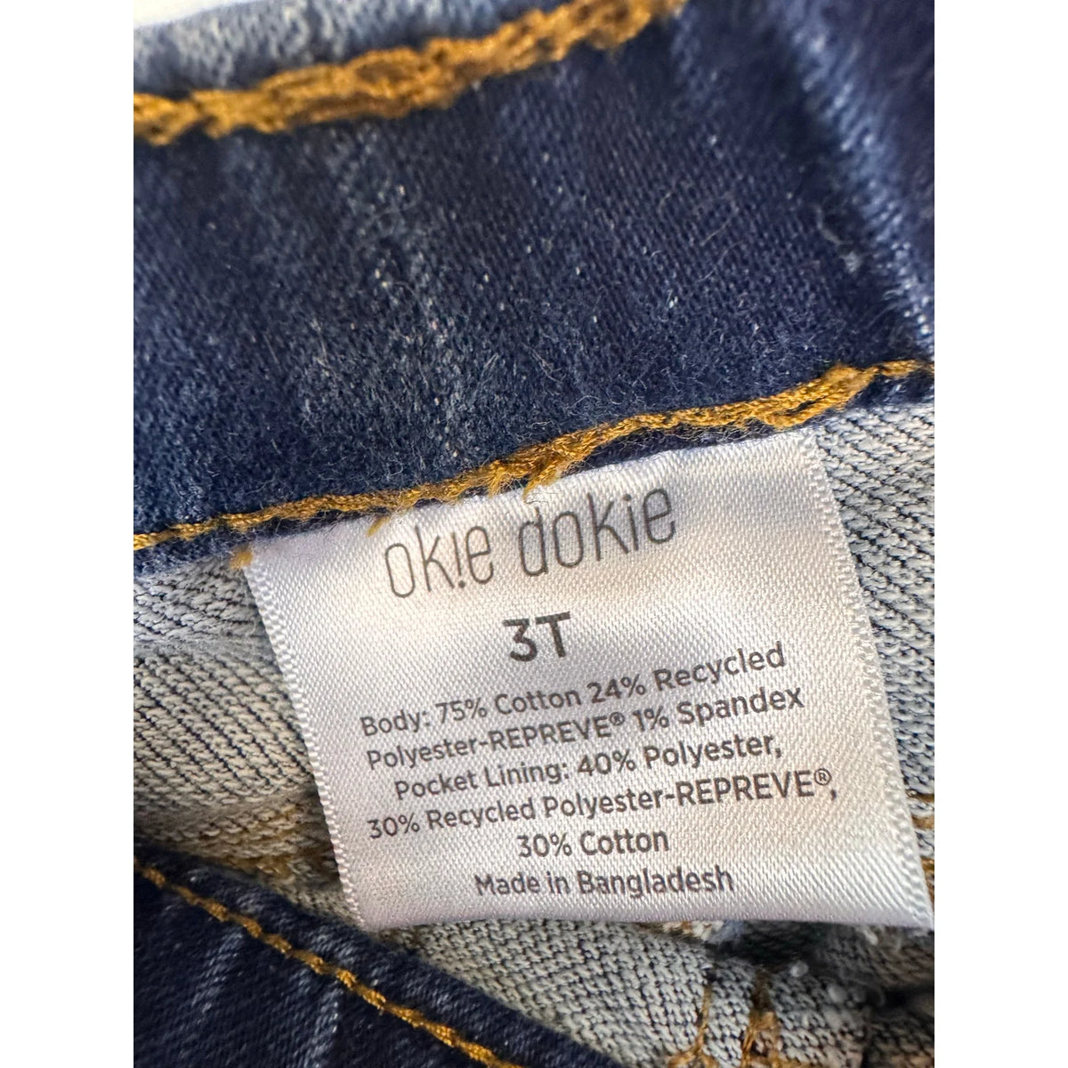 Okie Dokie Skinny Jeans Girl's Size 3t - Image 3