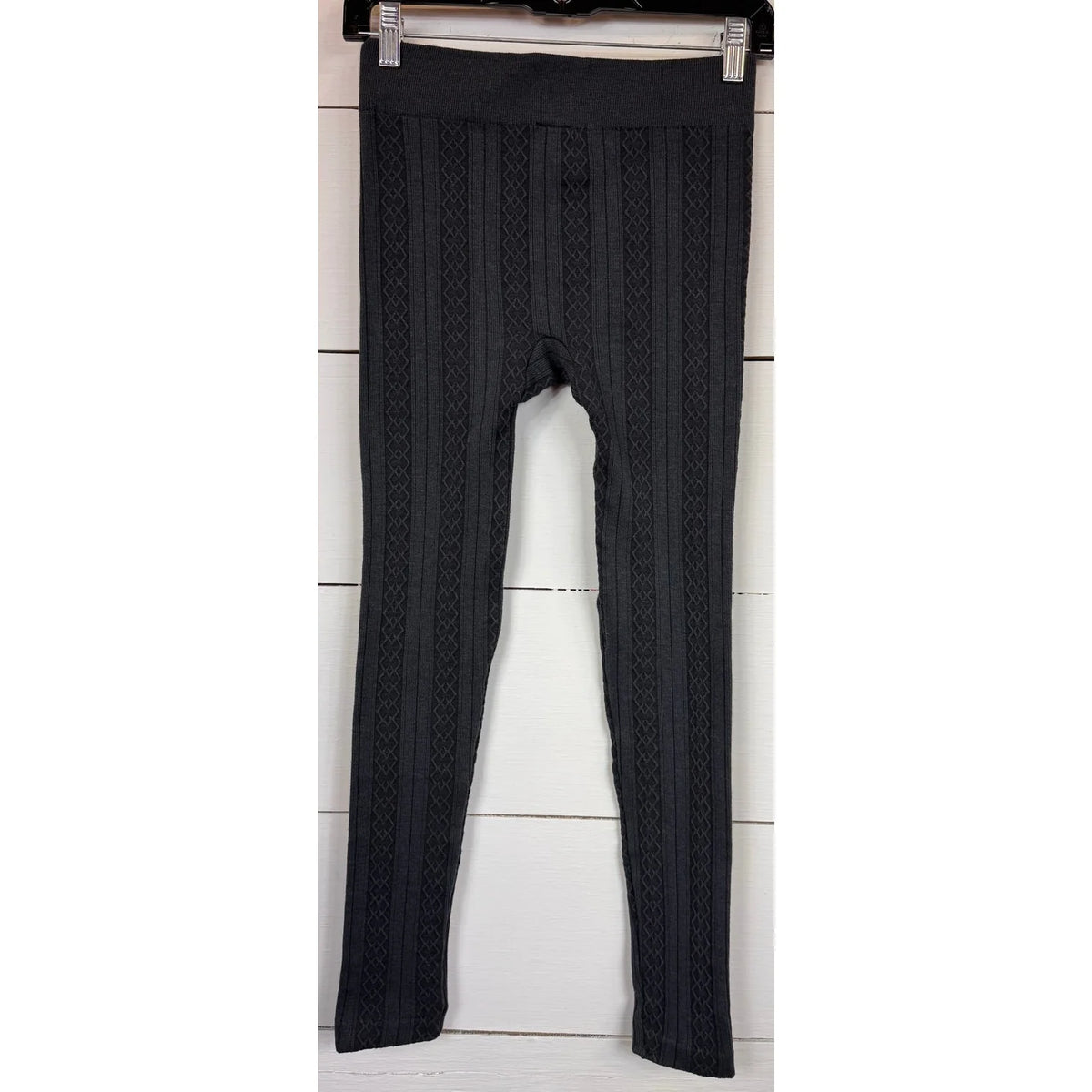 Time and Tru Gray Tights Women's Size Medium - Image 2