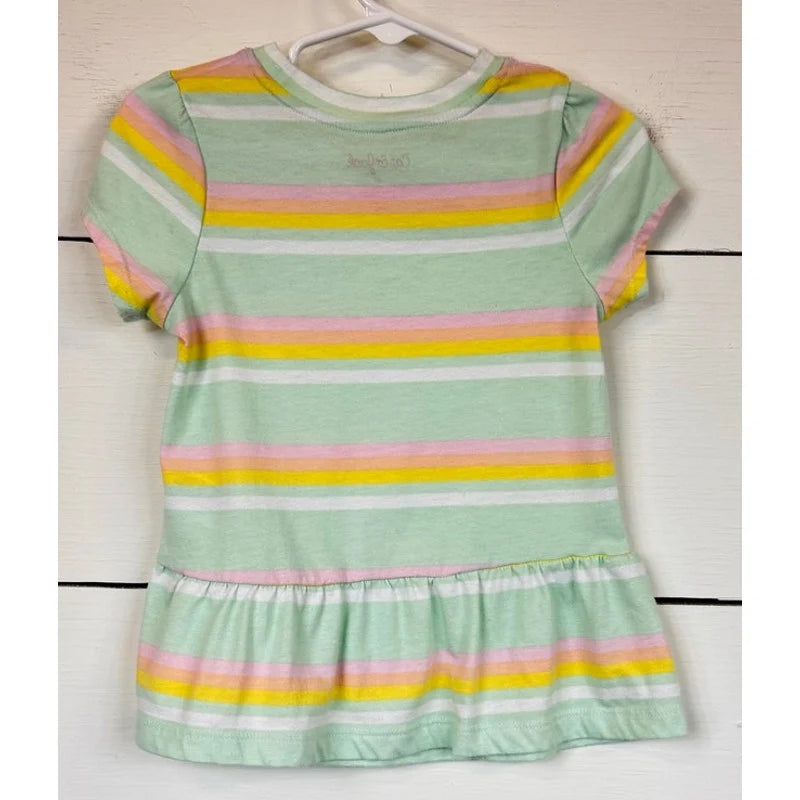 Cat & Jack Short Sleeve Blouse Girl's Size 3t - Image 2