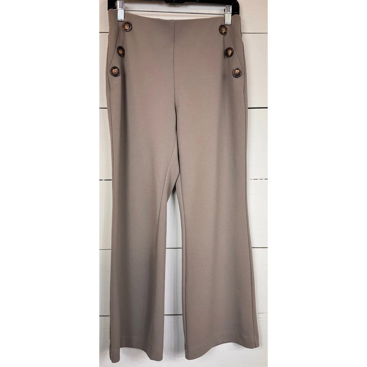 Cato Beige Dress Pants Women's Size Small Petite - Image 1