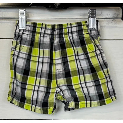 Garanimals Yellow Black Shorts Boy's 6-9 Months - Image 1