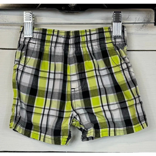 Garanimals Yellow Black Shorts Boy's 6-9 Months - Image 1