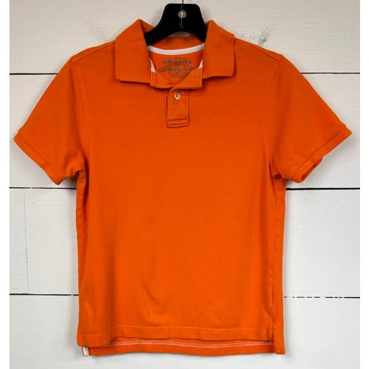 Arizona Orange Polo Shirt Boy's Medium - Image 1