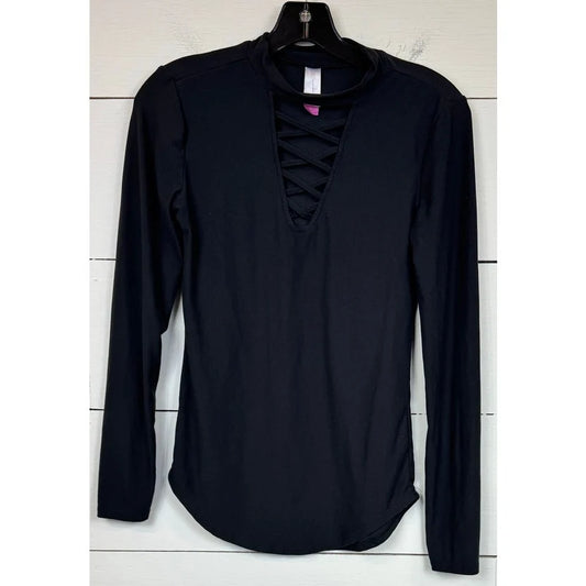 No Boundaries Long Sleeve Blouse Women's Size Medium - Image 1