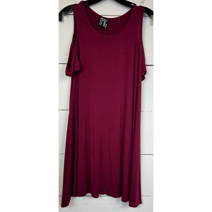 Tmg Red Knee Length Dress Women's Large - Image 1
