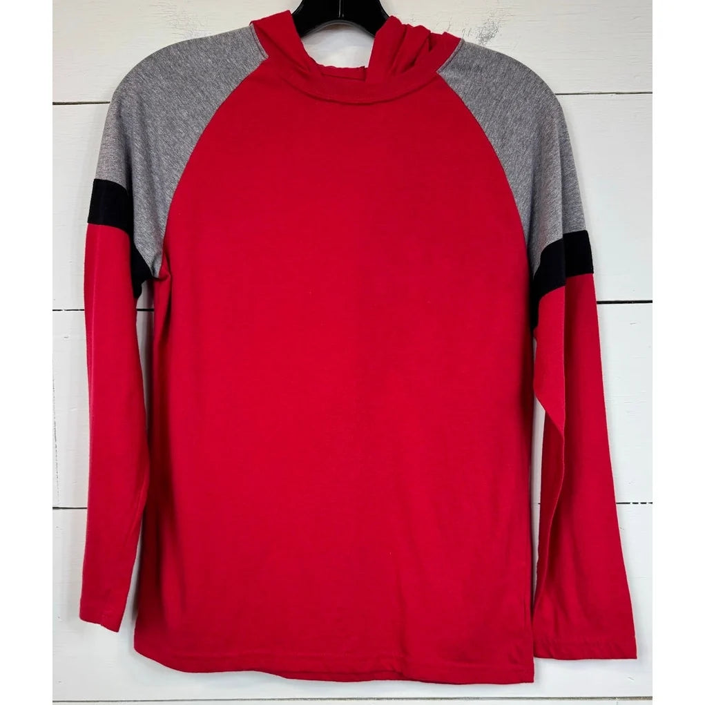 The Children's Place Red Long Sleeve Shirt Boy's Extra Large 14 - Image 1