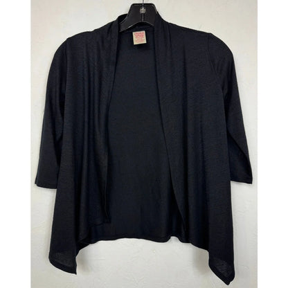 Faded Glory Black Cardigan Girl's Medium (7/8) - Image 1