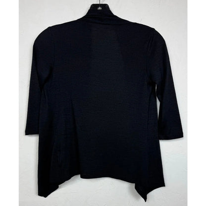 Faded Glory Black Cardigan Girl's Medium (7/8) - Image 2