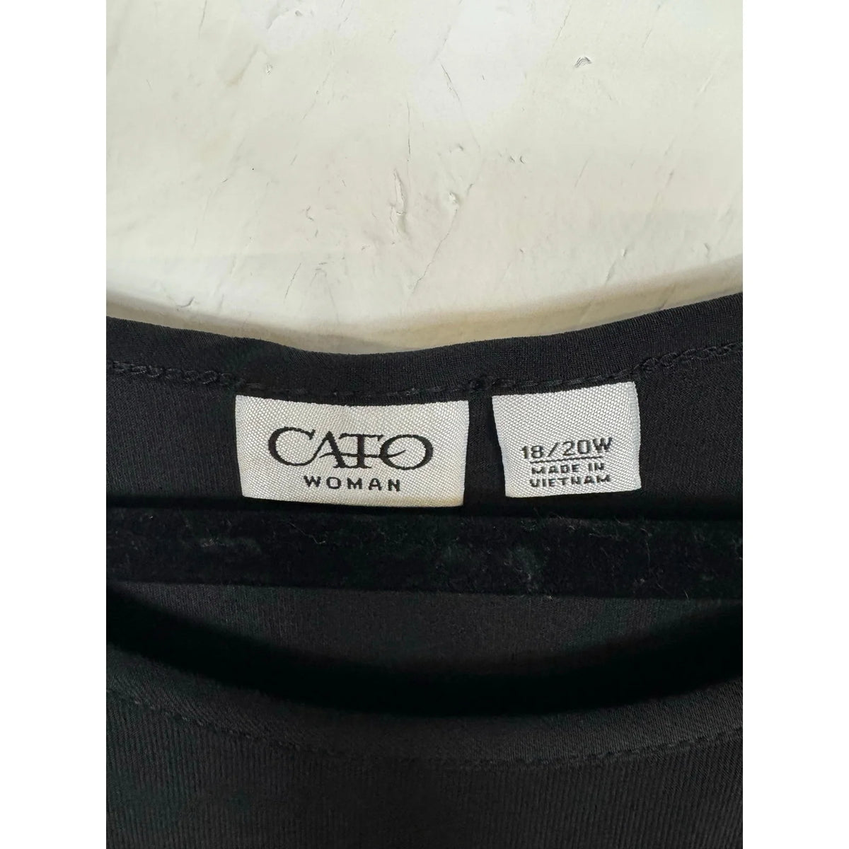 Cato Black Blouse Women's 18/20W - Image 3